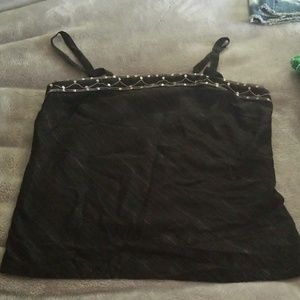 Cato size large sequins top